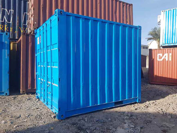 Mức giá của container 10 feet tùy thuộc vào tình trạng, đơn vị cung cấp
