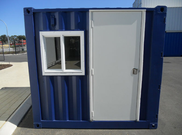 Container văn phòng 10’ có kích thước nhỏ gọn, linh hoạt 