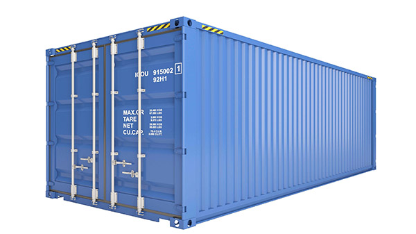 Container được thiết kế bằng thép bền bỉ, giúp bảo quản hàng hoá tốt hơn