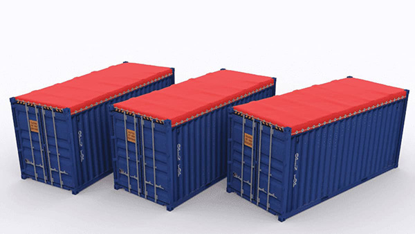 Container mở nóc giúp hàng hóa được bốc xếp từ cửa trên thuận tiện hơn