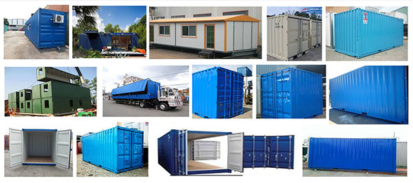 Cho thuê các loại container phù hợp với từng nhu cầu sử dụng của khách hàng