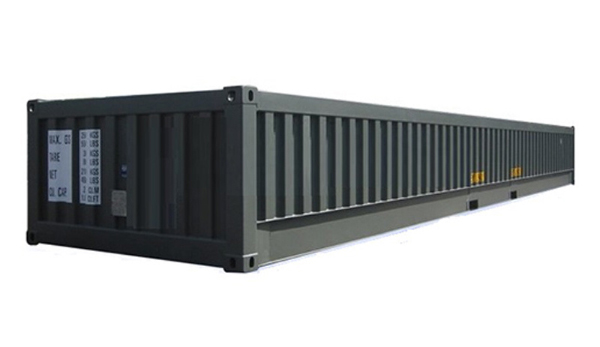 Container half height open top 40 feet chuyên dùng trong vận chuyển hàng nặng