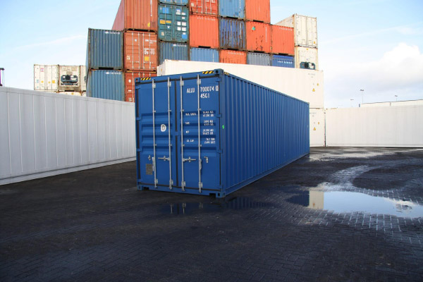 Container 40 feet dùng để vận chuyển hàng hóa nặng