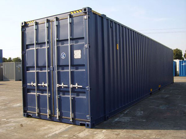 Container khô 45 feet được dùng trong vận chuyển hàng có tải trọng nặng