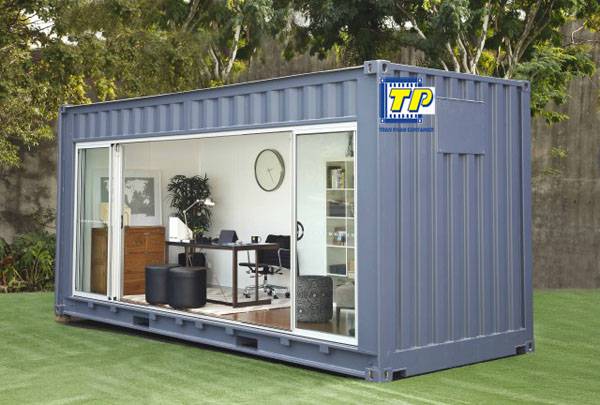 Container văn phòng 20 feet trang bị đầy đủ tiện nghi