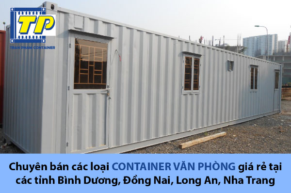 Trần Phạm mang đến các loại container chất lượng cao, giá cả cạnh tranh