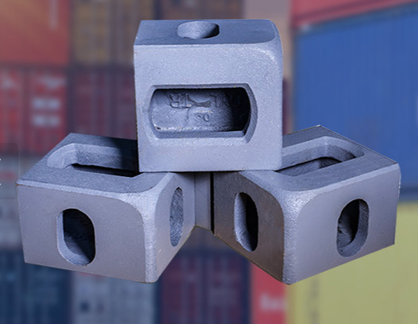 Góc lắp ghép là bộ phận quan trọng trong cấu tạo container giúp kết nối các thùng container lại với nhau