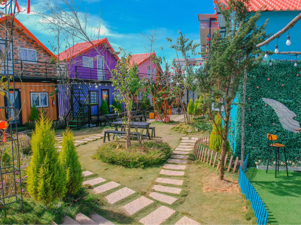 Homestay container Cô Chủ Nhỏ Đà Lạt