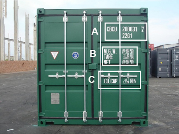 Luôn đảm bảo số container chính xác tuyệt đối