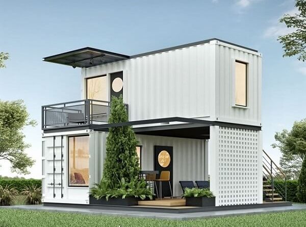 Mẫu nhà 20ft nhiều tầng dành cho gia đình nhiều thành viên