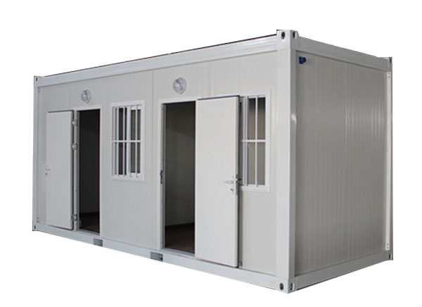 Nhà container 2 phòng ngủ thường dành cho khu nghỉ ngơi ở công trường