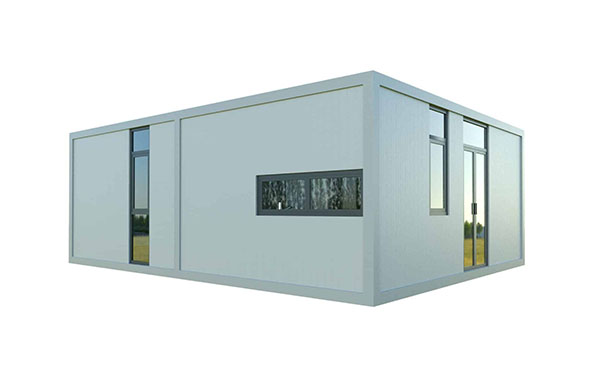 Nhà container 20ft 2 phòng ngủ thường được thiết kế tối giản không gian sinh hoạt