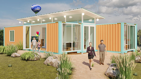 Nhà container chi phí 200 triệu có thể được thiết kế theo nhiều phong cách khác nhau