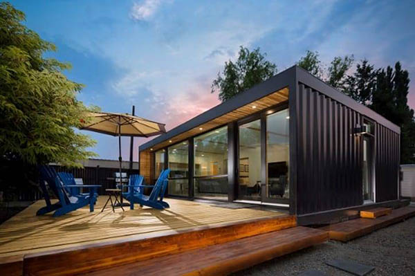 Thiết kế nhà container 40ft đầy đủ tiện nghi