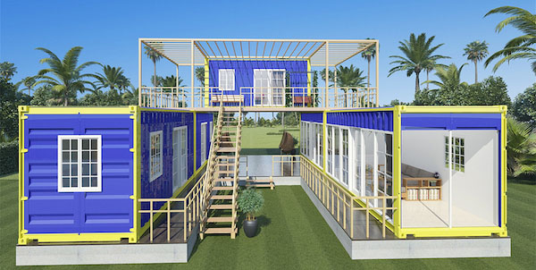 Mô hình nhà trọ chữ U thiết kế độc đáo, mới lạ