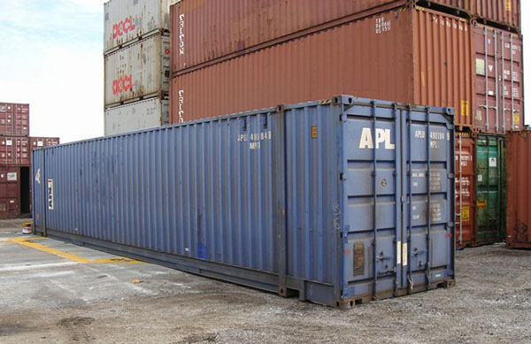 Thể tích container 50ft quá lớn nên rất ít được sử dụng