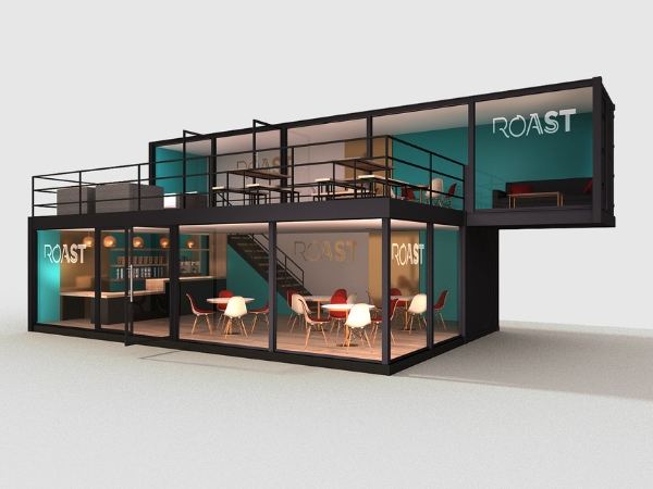 Chi phí mở quán container thấp hơn nhiều so với xây quán cafe truyền thống