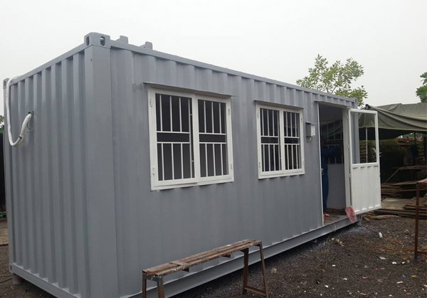 Container cũ có thể được dùng để làm văn phòng làm việc