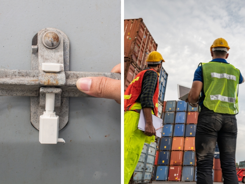 Seal giúp phát hiện dấu hiệu mở cont bất thường & xác minh tính hợp pháp của lô hàng