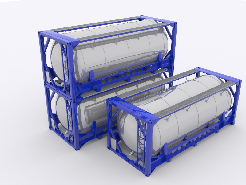 Container bồn 20 feet có thể chứa đến 21m3 chất lỏng