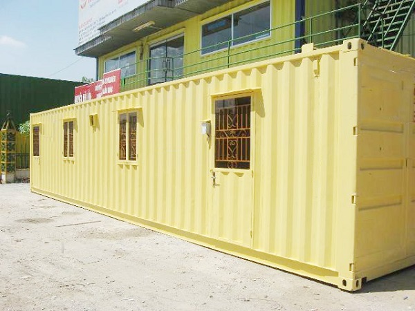 Container văn phòng tại công trình xây dựng lớn