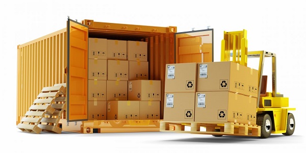 Sử dụng container để vận chuyển hàng hoá
