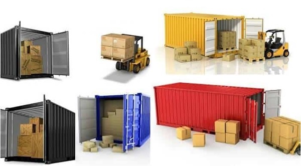 Sử dụng container để vận chuyển hàng hoá