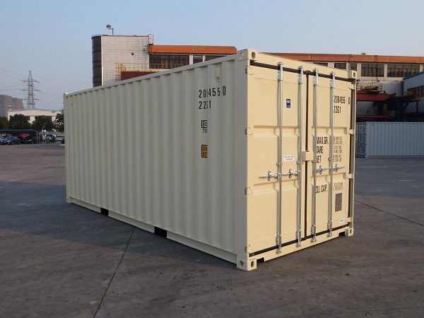 Container 20 feet mới vận chuyển 1 chuyến