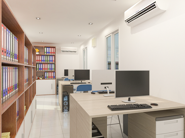 Thiết kế văn phòng container sang trọng, tận dụng không gian tốt