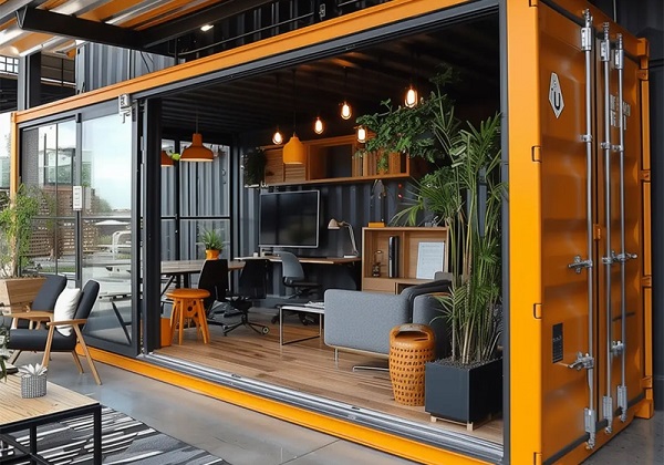 Mẫu văn phòng container đẹp