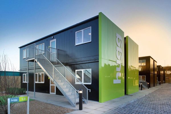 Văn phòng công ty 2 tầng hiện đại từ container lạnh