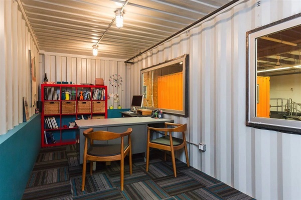 Mẫu văn phòng từ container 20 feet