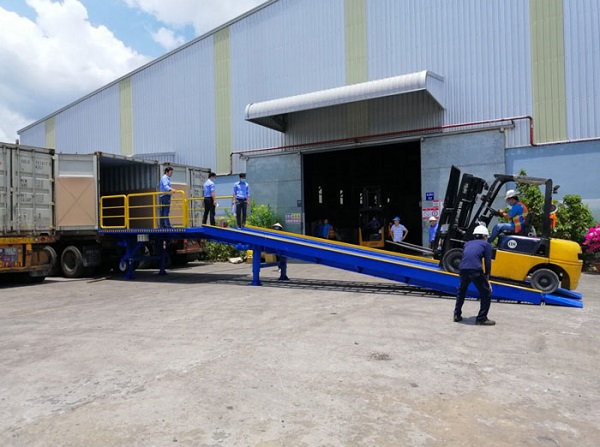 Cầu công phù hợp với nhiều loại xe nâng và container
